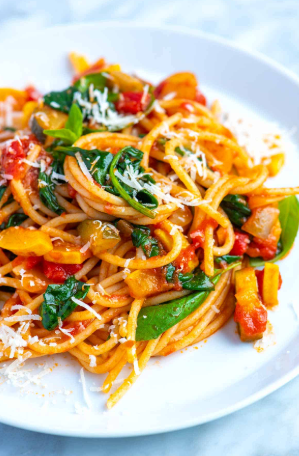 Vegetarian Spaghetti  